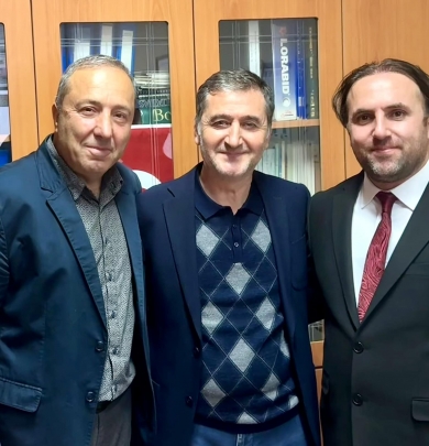 Dernek Başkanımızdan KTÜ'deki Öğretim Görevlisi Prof.Dr. Kamil Coşkun Çelebiye Ziyaret