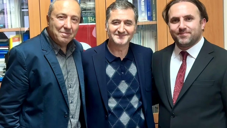 Dernek Başkanımızdan KTÜ'deki Öğretim Görevlisi Prof.Dr. Kamil Coşkun Çelebiye Ziyaret