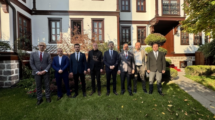 Uzungöl HES Heyetinden Cumhurbaşkanı Avukatlarından Hüseyin Aydın'a Ziyaret